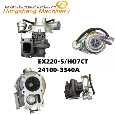 Motor 24100-3340A de Turbocharger H07CT H07C-TD del excavador de Isuzu H07CT EX220-5