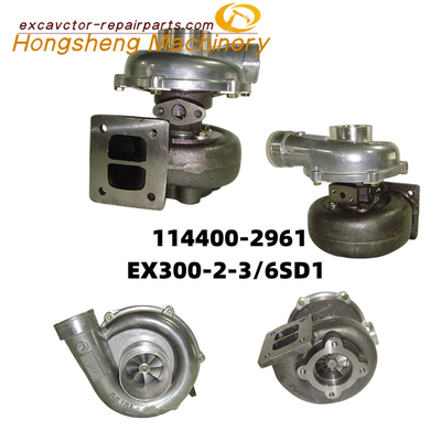 114400-2961 motor Turbo de Turbocharger EX300-2 EX300-3 6BG1 del excavador