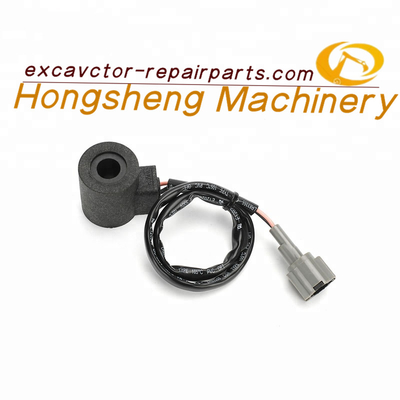 Bobina 0640202 de Solenoid Valve EX120-5 del excavador de Hitachi para los talleres de reparaciones de la maquinaria