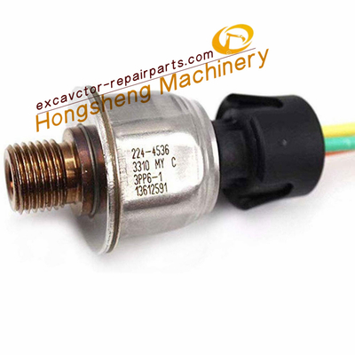 Carril común 2244536 224-4536 del sensor de la presión de carburante del gato E325D E329D E336D
