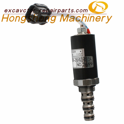 Piloto Solenoid Valve de Solenoid Valve SK200-6E del excavador de G24D12A Kobelco