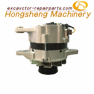 Excavador Generator 4HK1 ZAX230 250-3 24V 50A 8PK 0-35000-4558 de Hitachi