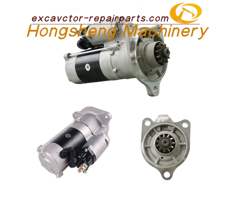 Motor 24V 11T 6KW 28100-2874A del motor de arrancador de Kobelco SK460-8 Hino P11C