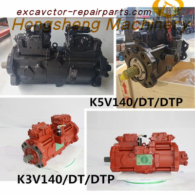 Excavador Hydraulic Kawasaki Main Pump K3V140DT-DTP K5V140DT-DTP