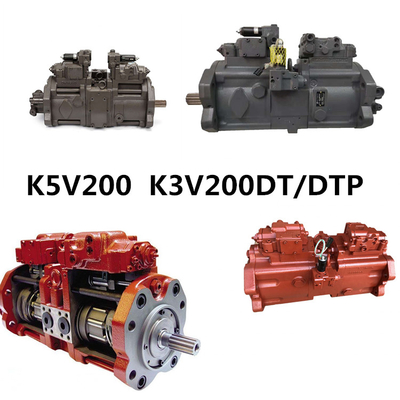 Excavador Hydraulic Pump K3V200DT/DTP de Kawasaki K5V200 para los talleres de reparaciones de la maquinaria
