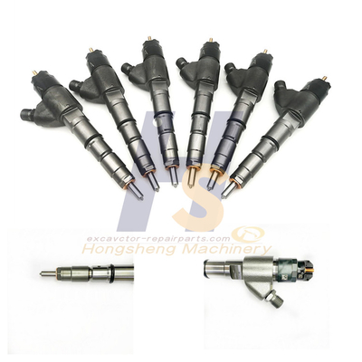 Asamblea 0445120067 Volvo EC200B 210B D6E D6D de inyector de combustible del motor VOE20798683